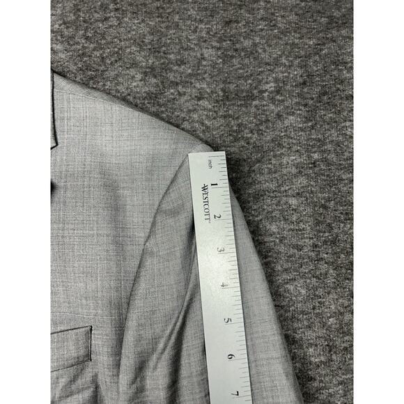 Ralph Lauren Blazer Mens 40R Gray Slim Fit Wool Black Label Sport Coat REAL NICE - Picture 4 of 10